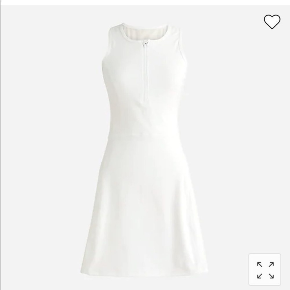 J. Crew Half Zip Sports Tennis Active Dress XS NWT